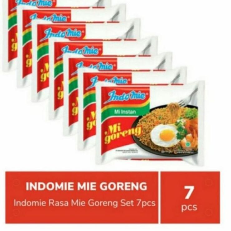 

Stok terbaru Paket Indomie Goreng isi 7 pcs