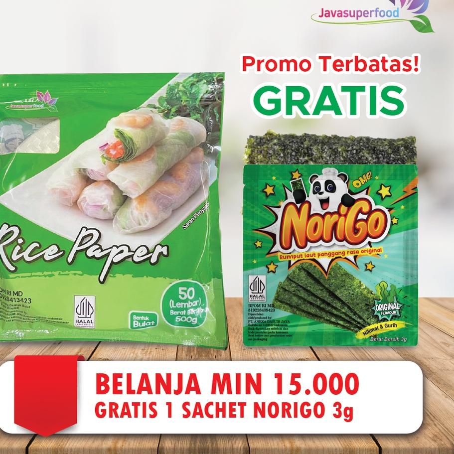 

♪ [ BELI 3 GRATIS 1] Rice Paper / Banh Trang High Quality Rice Paper / Kulit Lumpia Vietnam Rice Paper / rice roll spring roll 500g ☂