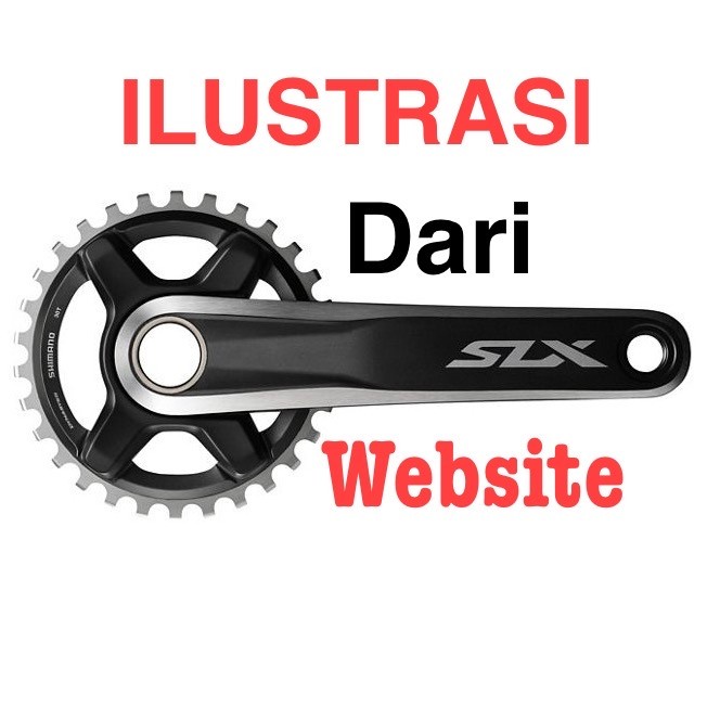 Stiker Crank SLX Shimano 10/11 Speed Custom