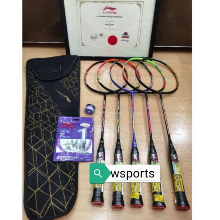 STOK TERBATAS [[Free Pasang Senar]] Raket Bton LiNing Turbo 99 Orinal