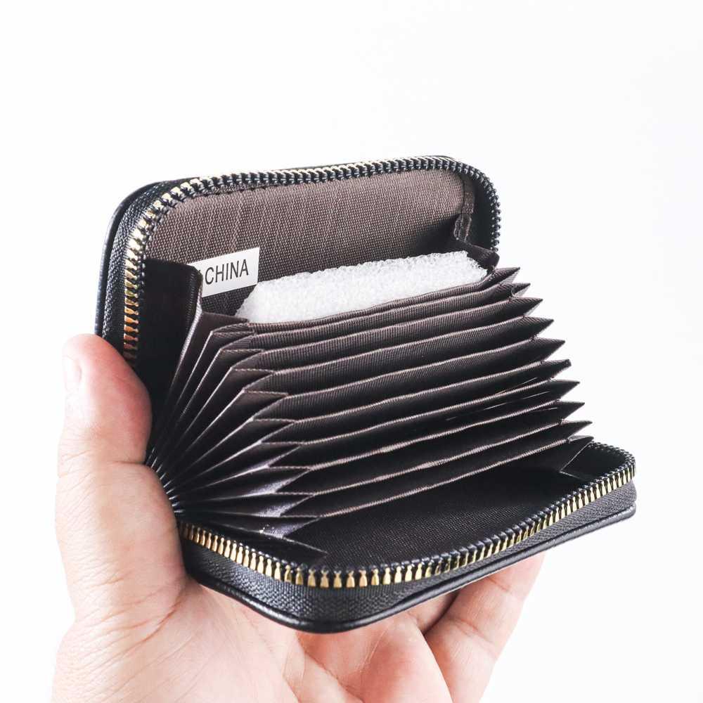 Dompet Kartu Anti RFID Card Wallet - 56118 - Black