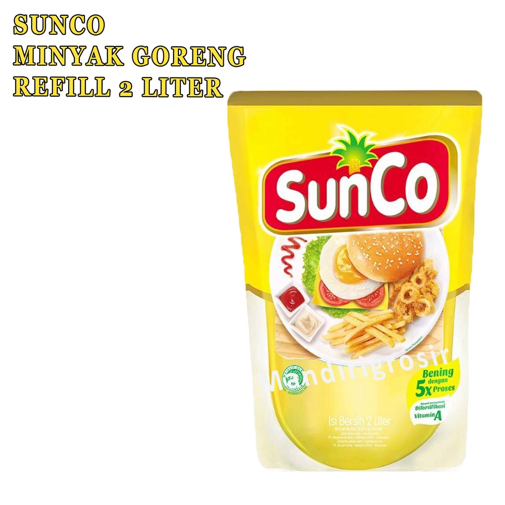 Minyak Goreng Sawit* Sunco Minyak Goreng* Sunco* 2 Liter