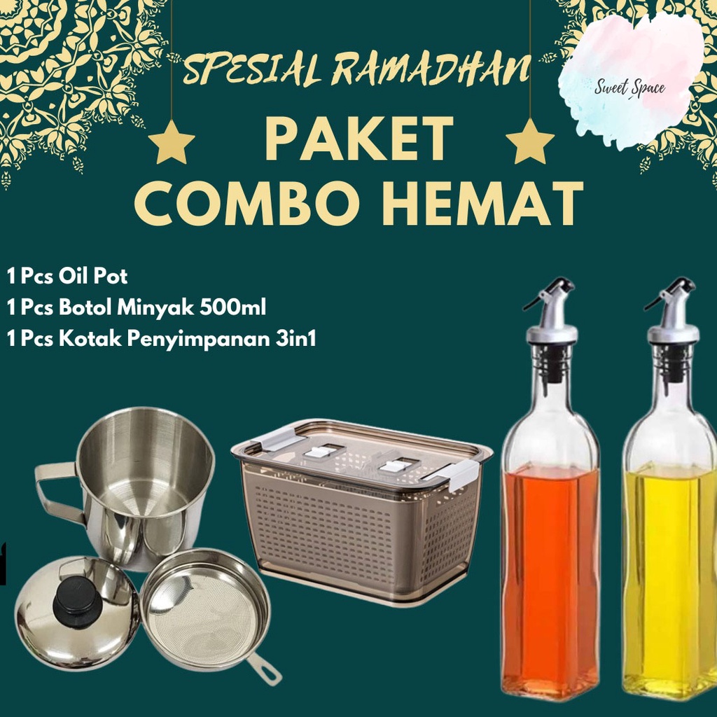 PAKET COMBO HEMAT RAMADHAN DAPUR 1 [SWEETSPACE]