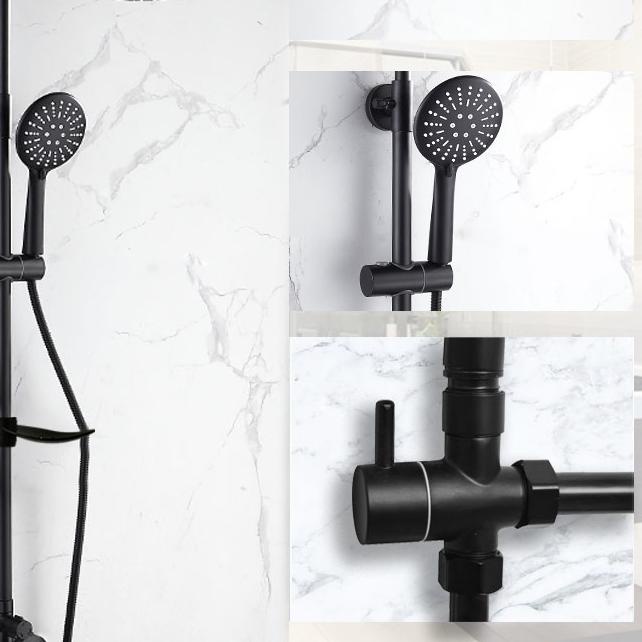 ➨ Ollahom Shower Kamar Mandi 1 Set + Kran Cabang/ Shower Mandi Set Stenlis/Mandi Shower Set Full Sta