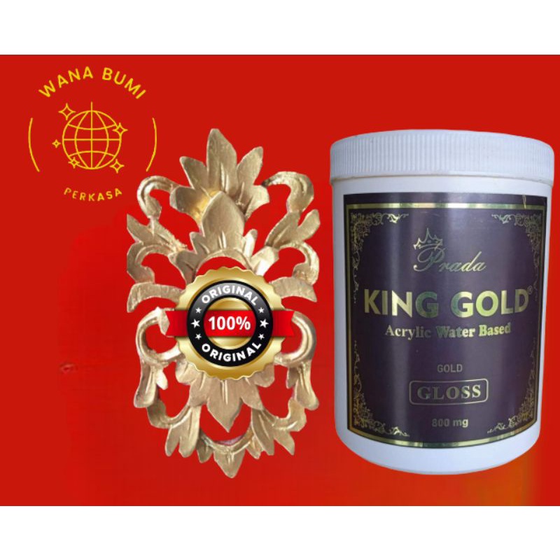 

CAT PRADA EMAS (1000.Gram) KING_GOLD | Cat_dasar | Water_based