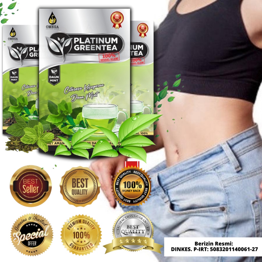 

TEH DIET PENGHILANG LEMAK BADAN DAN PERUT BUNCIT AMAN HALAL PLATINUM GREENTEA