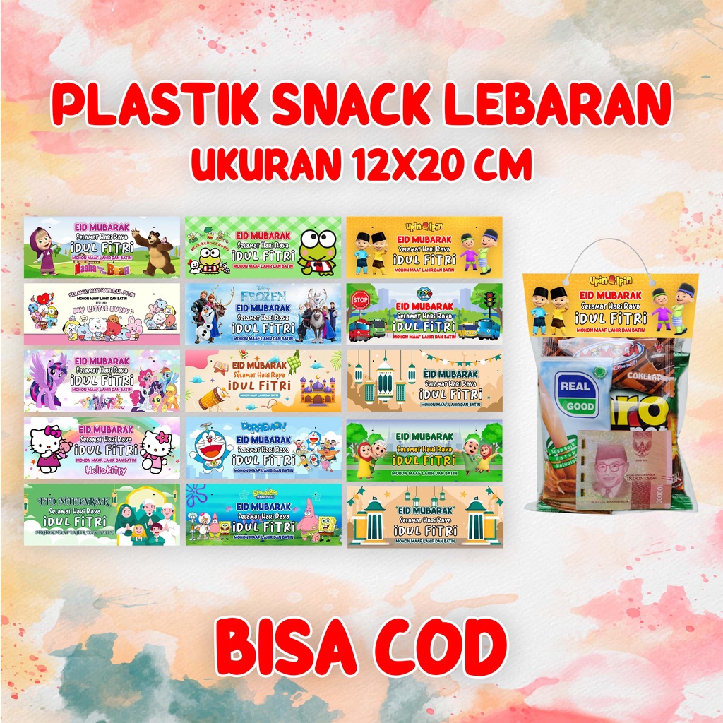 

Angpao Lebaran / Plastik Snack Lebaran / Tas Snack Lebaran - Plastik Hampers lebaran - Angpao idul fitri 2023