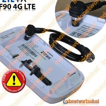 ➬ PIGTAIL ADAPTER KONEKTOR ANTENA MODEM ZTE MF90 4G LTE BOLT TIDAK MUDAH TERLEPAS ➹