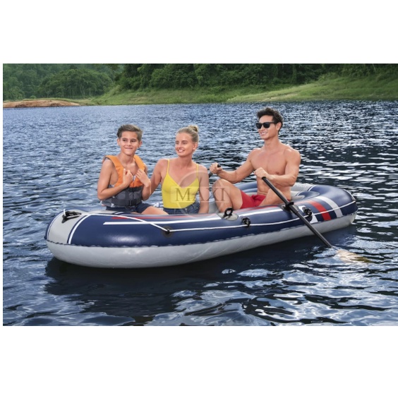 Bestway 61068 Hydro Force Raft Treck X2 Set Perahu Karet 3 Orang SNI