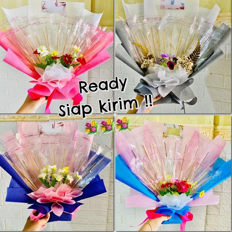 

Stok terbaru Buket uang atau barang kosong kain spunbond bouquet hampers hadiah ultah wisuda anniversary