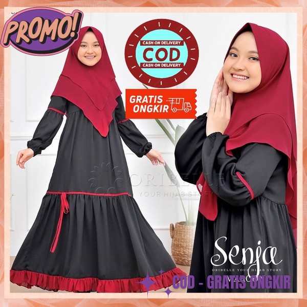 Gamis Anak Cewek Tanggung Umur 9 12 Thn Terbaru 2023 3 4 Tahun 8 7 1 10 5 Pakaian Games Model Simpel