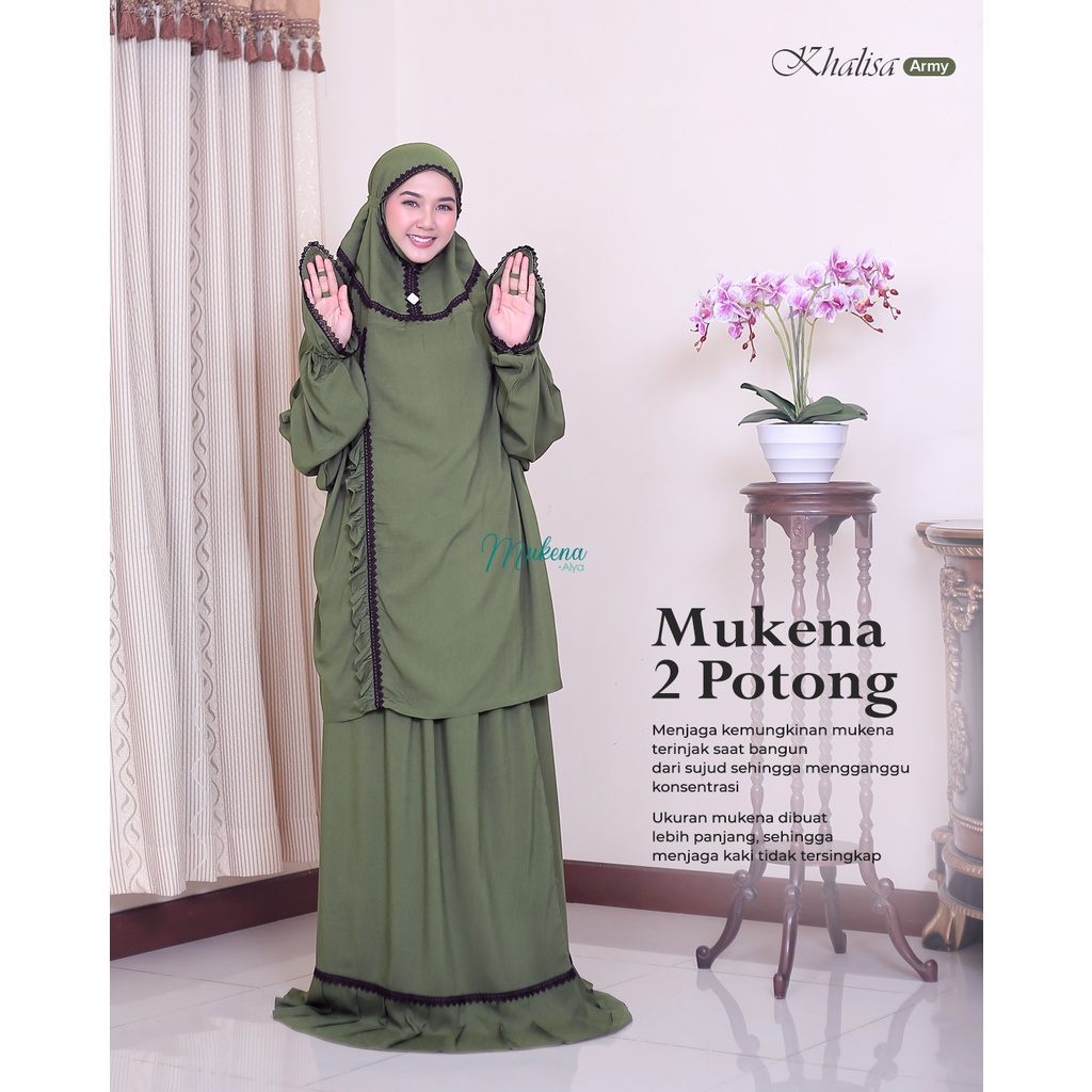 Mukena Khalisa Army by Mukena Alya