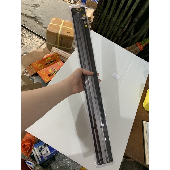 Grendel Pintu Panjang Tebal Aluminium + Stainless ARCEL A-739 36 Inch