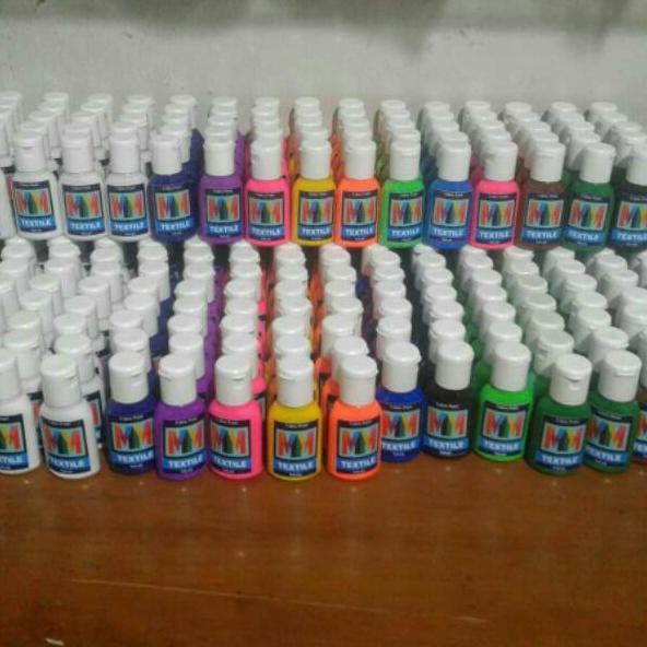 

Grosir Terupdate Cat Lukis MM Textile 30ml Untuk Kain