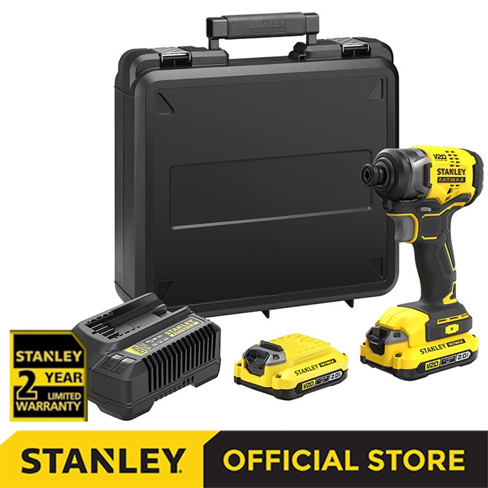 SBI810 impact driver cordless Batre Stanley Brushless SBI20 BATERAI