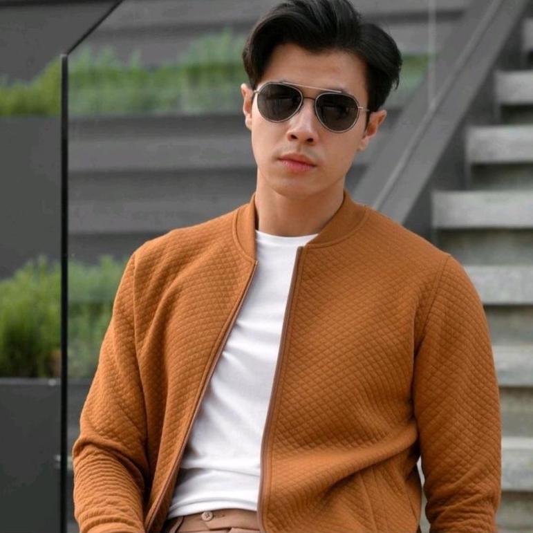 TERBAIK T31 COMFY JACKET_JACKET COMFY DIAMOND KNIT ⇰