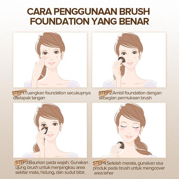 Berlala Foundation Brush Kuas Make Up/ Make Up Brush