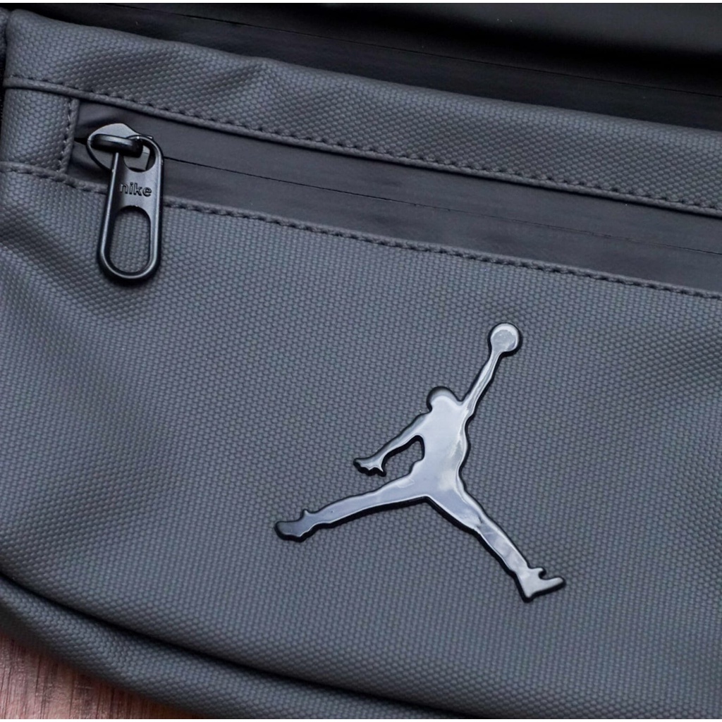 Waistbag Air Jord4n Waterproof Tas Pinggang Pria Import Mirror Original