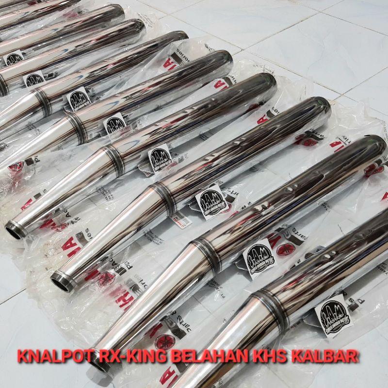 KNALPOT RX-KING BELAHAN KHS KALBAR / RXK RXS RX KING RXKING 135