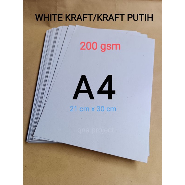 

KERTAS KRAFT A4 200 gsm | KETAS SAMSON A4 |KERTAS KRAFT PUTIH | KERTAS SAMSON PUTIH | WHITE KRAFT | KRAFT PUTIH | KERTAS SAMSON 200 gsm | KERTAS COKLAT | BROWN CRAFT | KERTAS SAMSON | KERTAS | COKLAT | 200 GSM | SAMSON | KERTAS KRAFT LINER | KERTAS A4