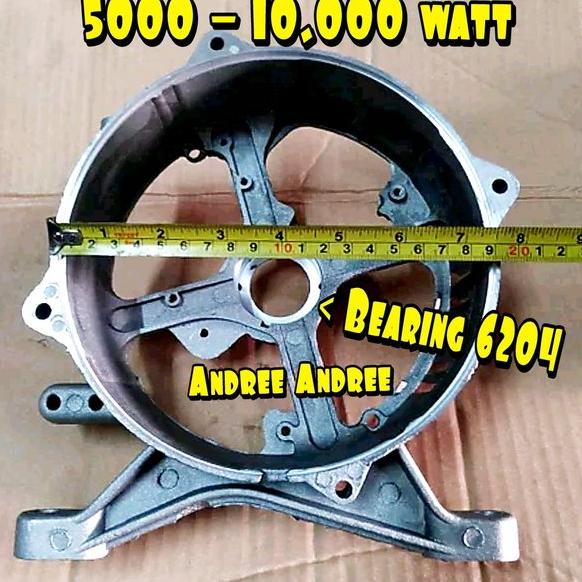 Frame Rear - Tapak Housing Dinamo AVR Genset Solar Silent 186 188 192 186F 188F 192F 186FA 188FA 192