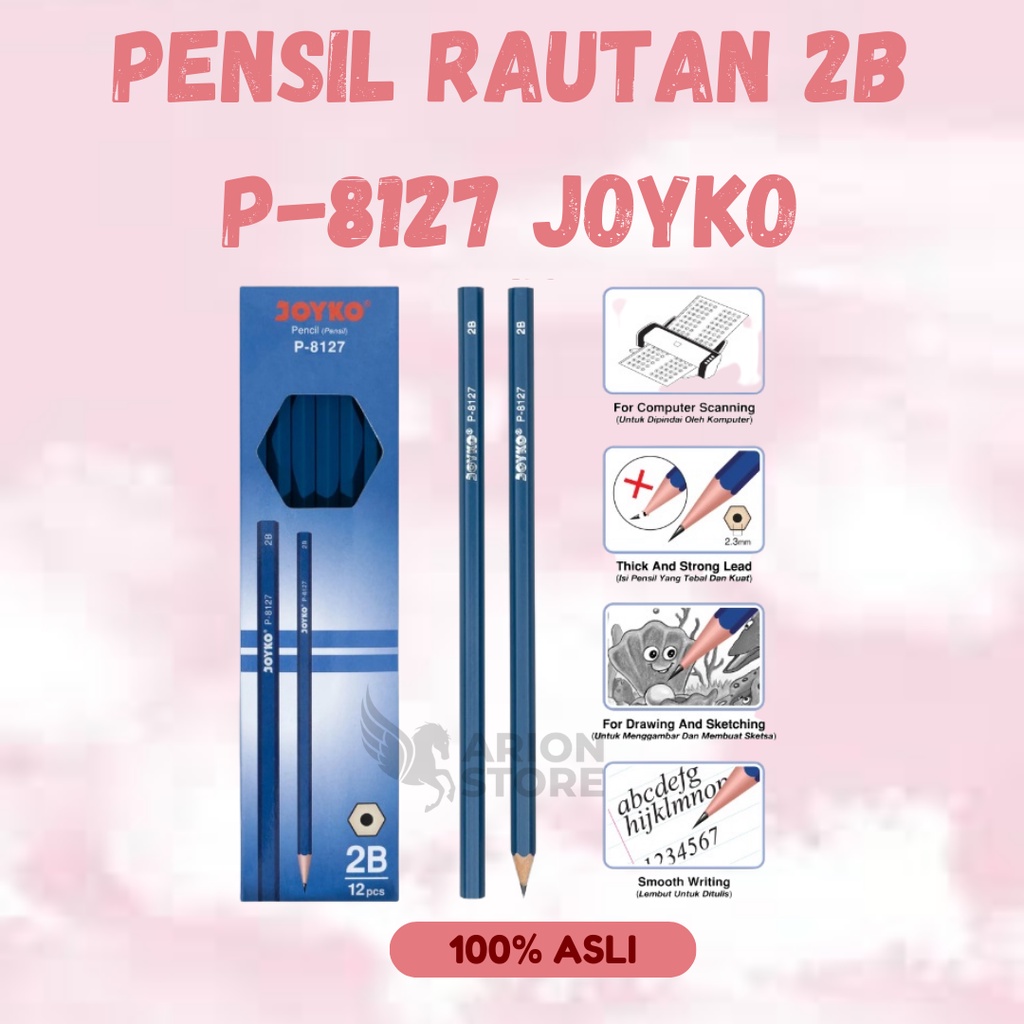 

[ARION STORE] Pensil Rautan Joyko / Pensil Rautan 2B P-8127 Joyko [PAX]