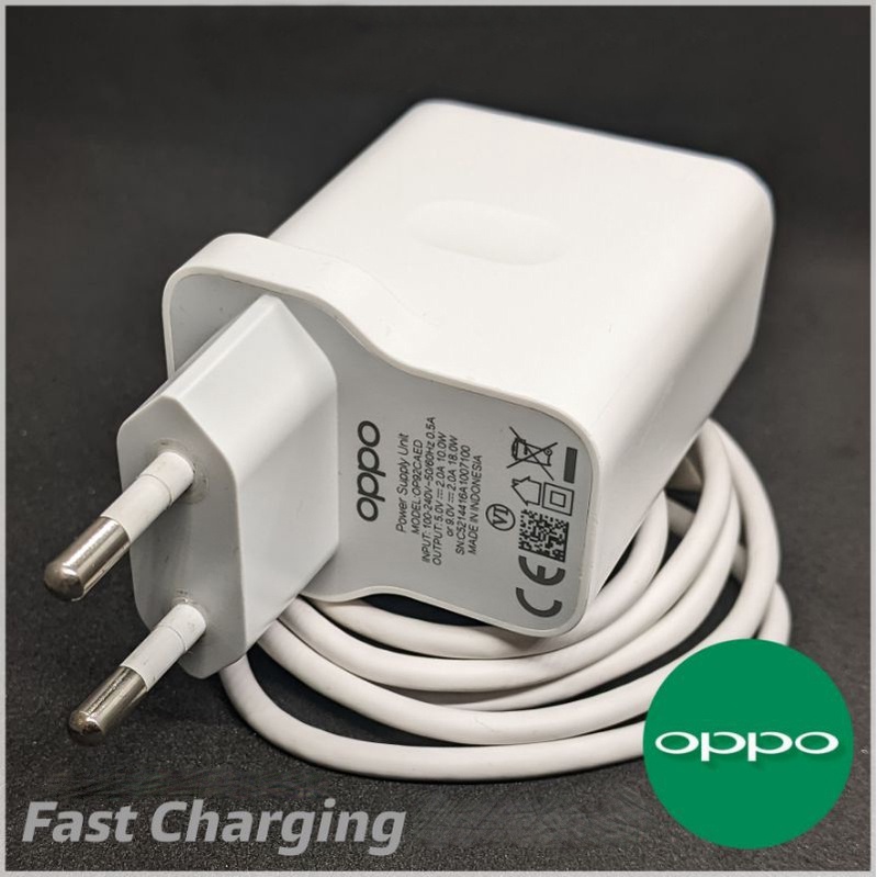 Oppo Reno 2 3 4 Reno 2F 5F SUPER VOOC Charger Flash Charge 33W Original Type C