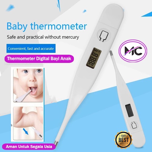 Thermometer Digital Infrared Pengukur Suhu Badan Tubuh Bayi Baby Anak Termometer Alat Kesehatan