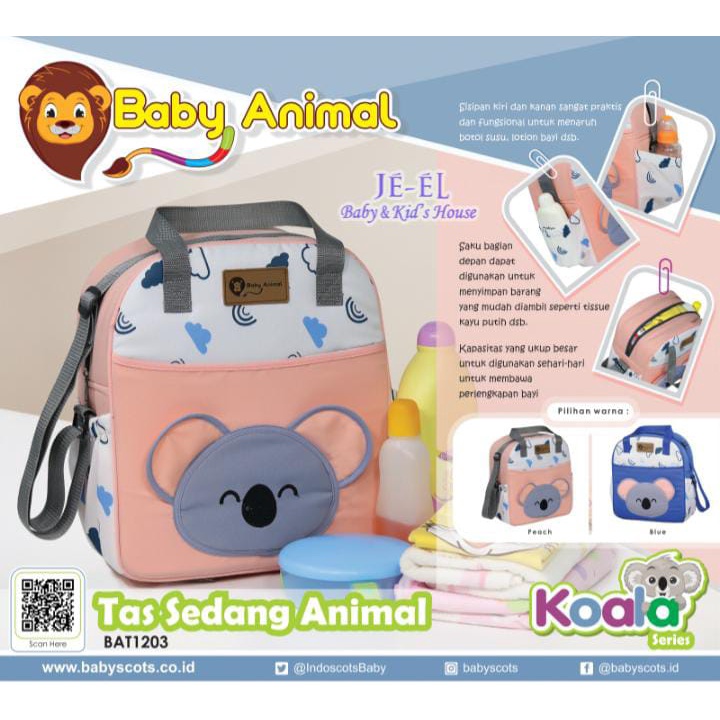 Baby Animal Tas Bayi  Koala Series Ukuran Sedang-BAT1103 Besar-BAT1302