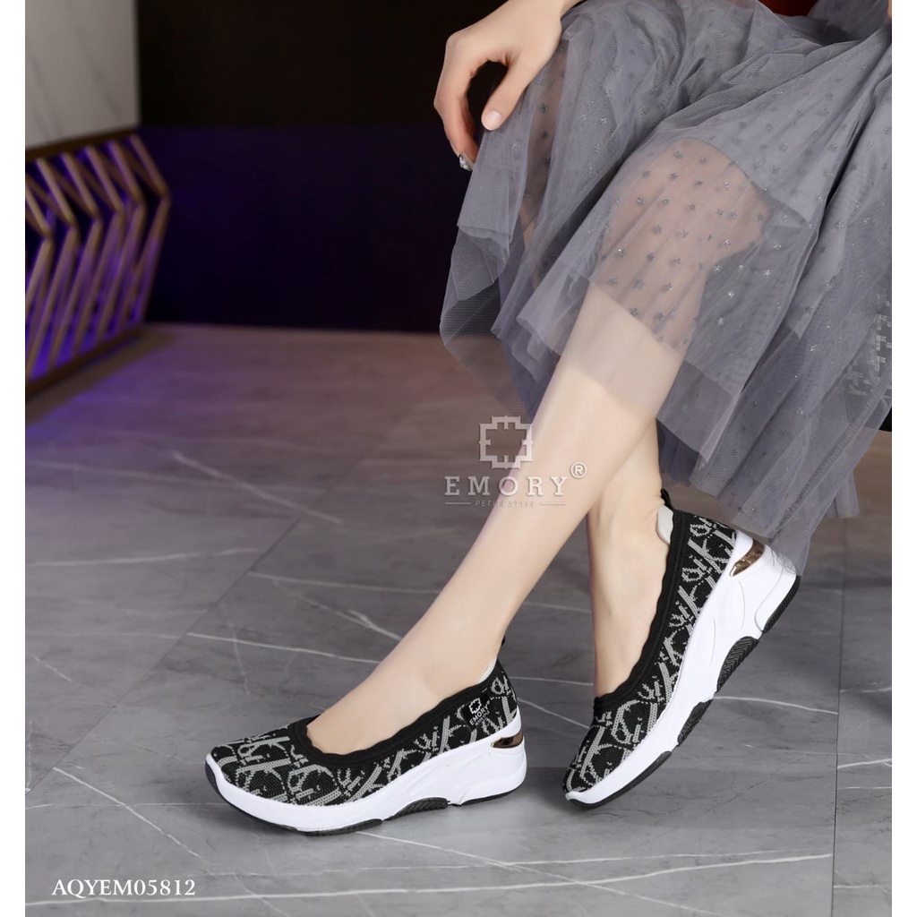 SB EMORY Barina Sepatu Wedges Wanita AQYEMO5812