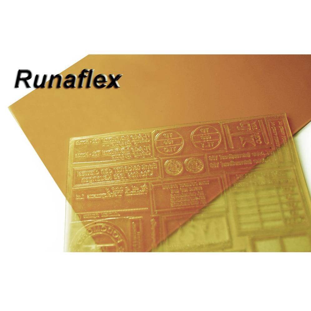 

➼ Karet Runaflex Runaflek Ukuran Kecil - Photopolymer Printing Plate 4271