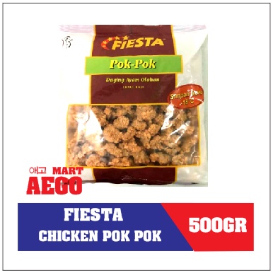 

Fiesta chicken pokpok 500gr / olahan daging ayam siap goreng 1/2kg