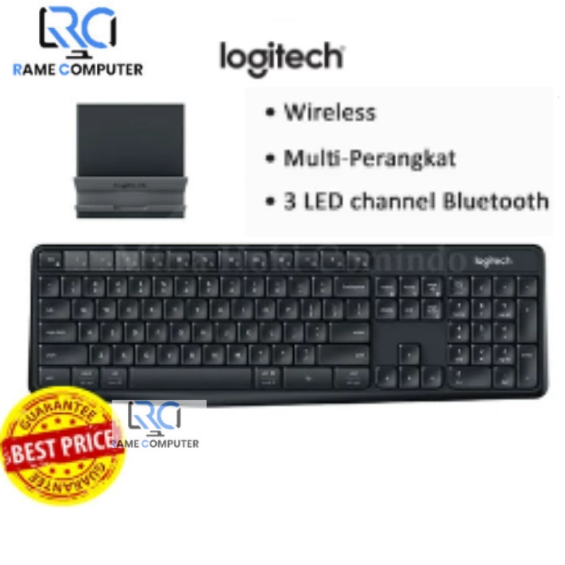 Logitech Keyboard K375S Multi Devices Bluetooth + Wireless