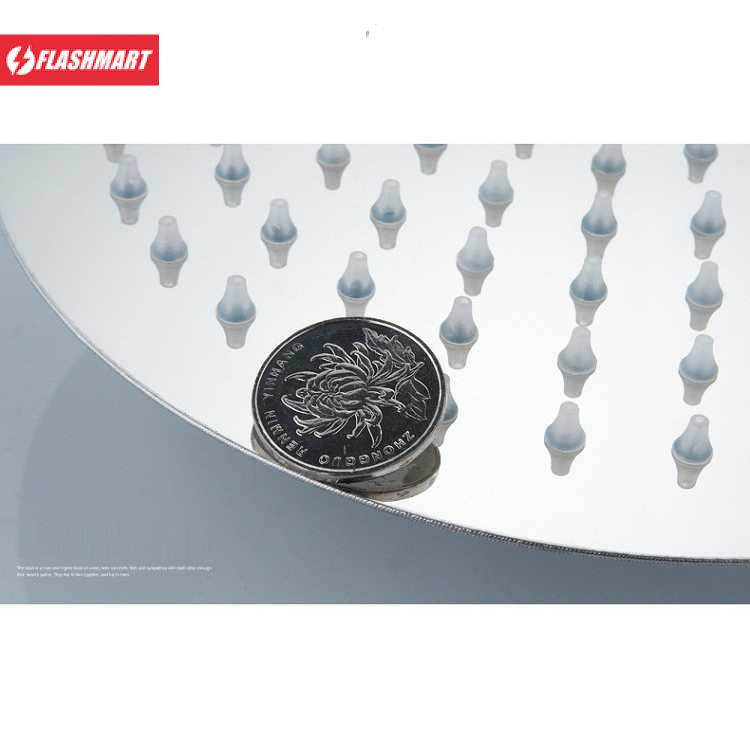 Flashmart Kepala Head Shower Mandi Rainfall Stainless Steel Round Shower - 201