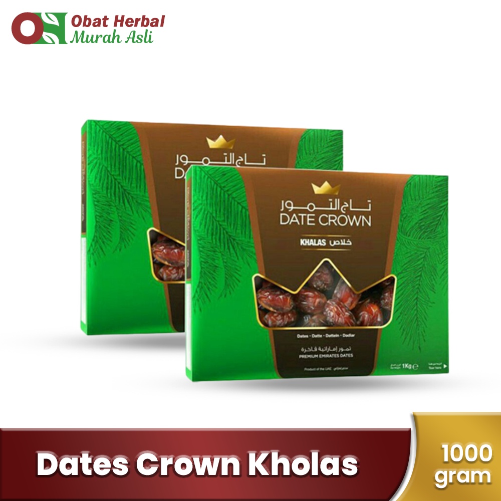 Kurma Dates Crown 1kg - Buah Kurma Terbaik dengan Kualitas Premium dan Harga Terjangkau!&quot;