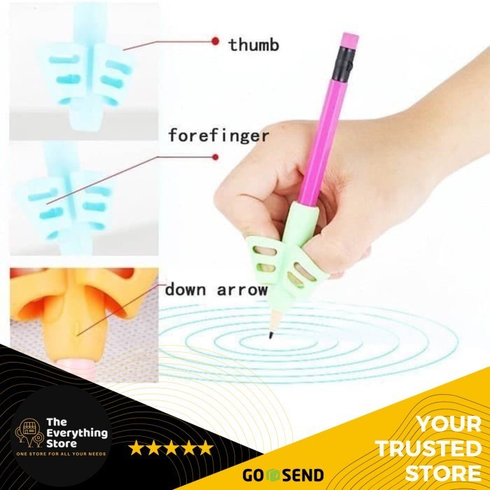 

Alat Bantu Belajar Tulis Menulis Anak Pegang Pensil ORIGINAL TES