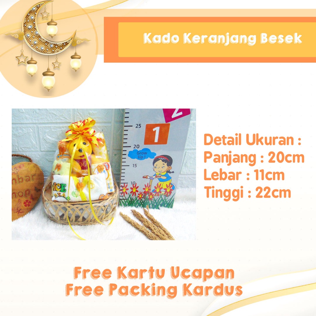 Kembarshop Terlaris Paket Kado Bayi Baby Gift Kado Melahirkan Parcel Kado Parsel Bayi Keranjang Oval