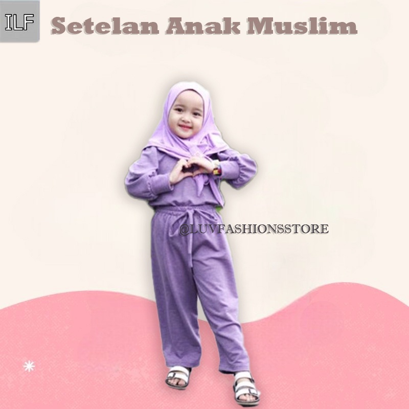 IL - ONESET ANAK CHAVA / FASHION MUSLIM ANAK PEREMPUAN