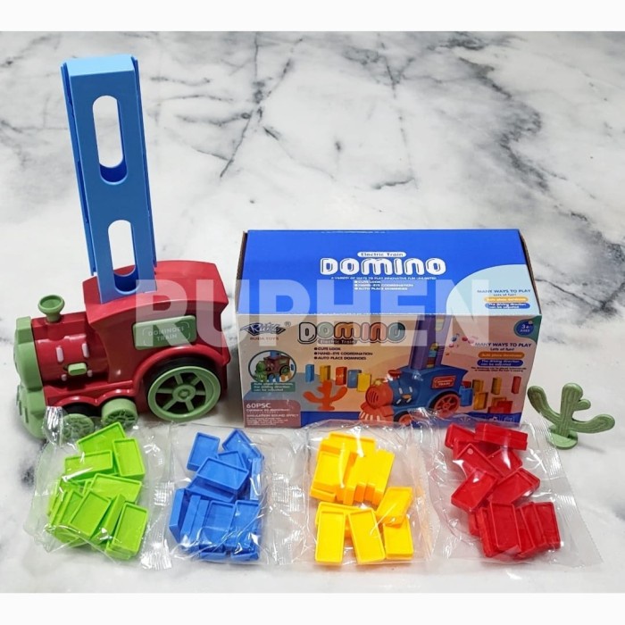 Mainan Domino Train / Kereta Domino 60 pcs ( lavar stores id )