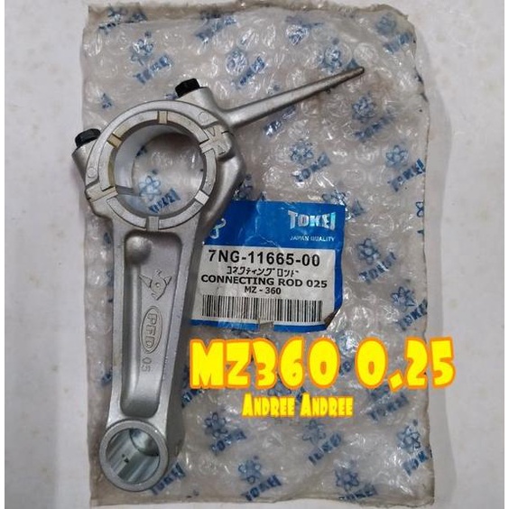 MZ300 MZ360 0.25 Conrod Connecting Rod Sokar Stang Seher Piston Yamaha Bensin MZ-300 MZ-360 MZ 300 3