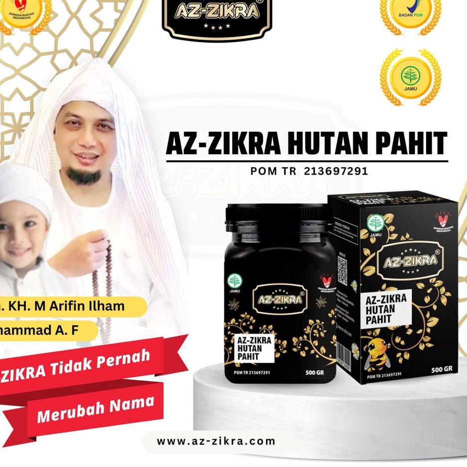 

℮ Hitam Azzikra Az-Zikra 500gr Hutan Hitam Pahit Original ۞