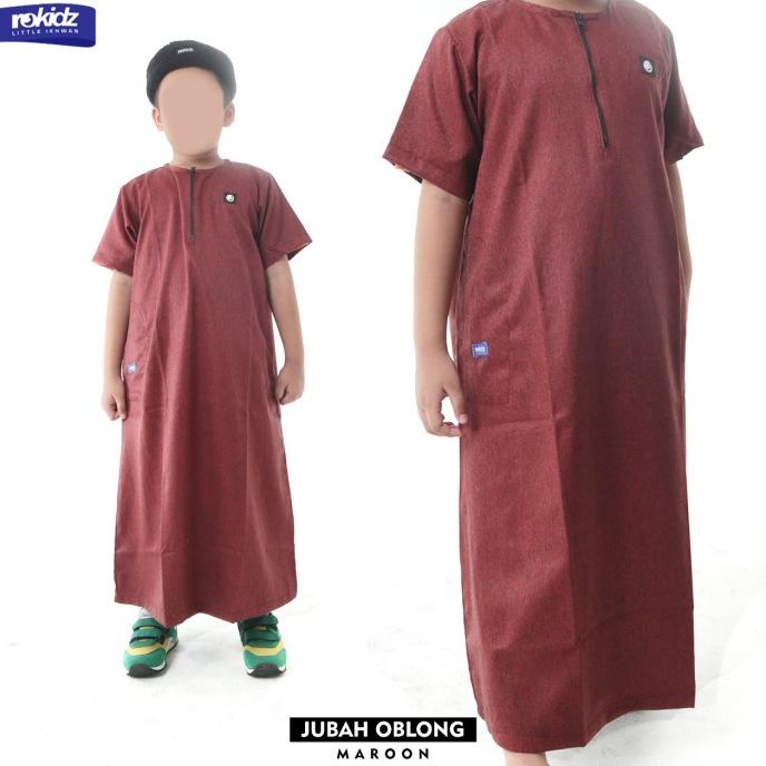 gamis koko jubah anak / jubah anak / jubah oblong rokidz