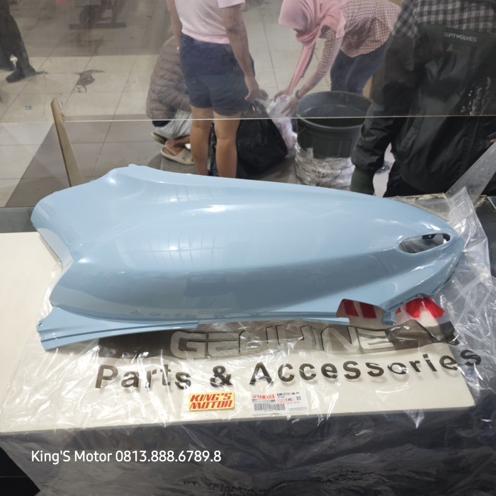 COVER BODY GRAND FILANO KIRI BIRU MUDA DULL BLUE BJM F1721 P2 ORI YGP