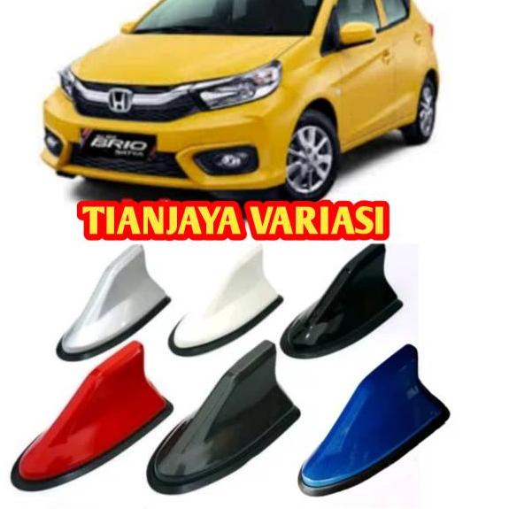 Terjamin  Antena Sirip Hiu - Sharkfin Antena Radio Mobil Honda ALL NEW BRIO 2018-2019 Variasi Racing