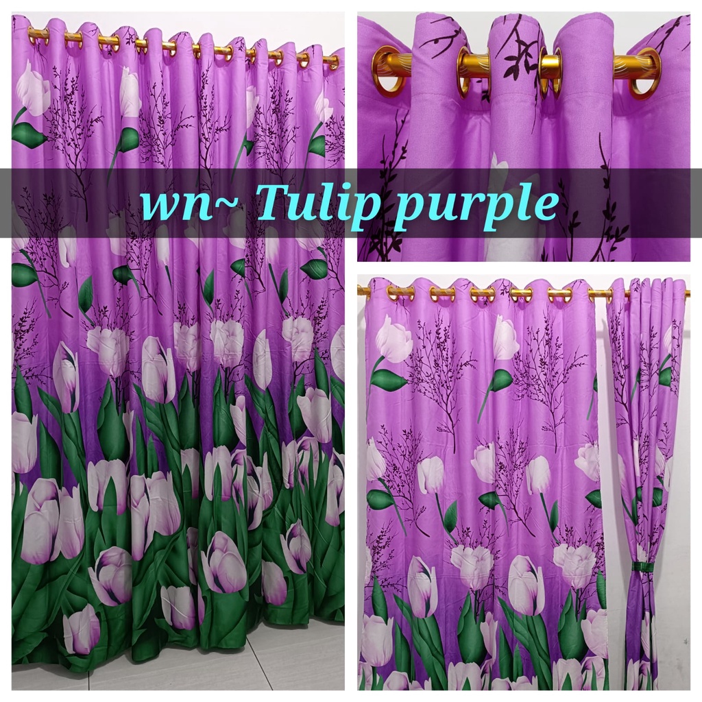 WN real pict MOTIF TULIP Best Seller Gorden Ring 12 waty grosir Dekorasi Pintu