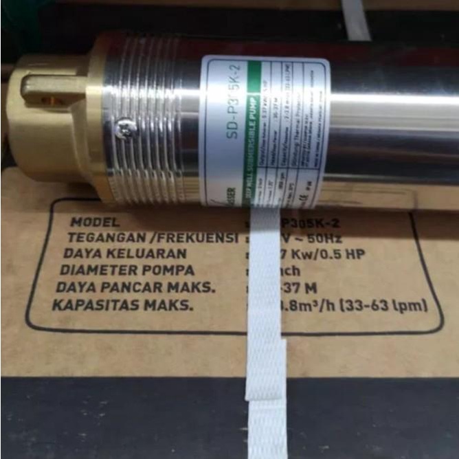 Pompa Satelit Celup Air Submersible Pump Sumur Dalam Wasser Sd P305K 2