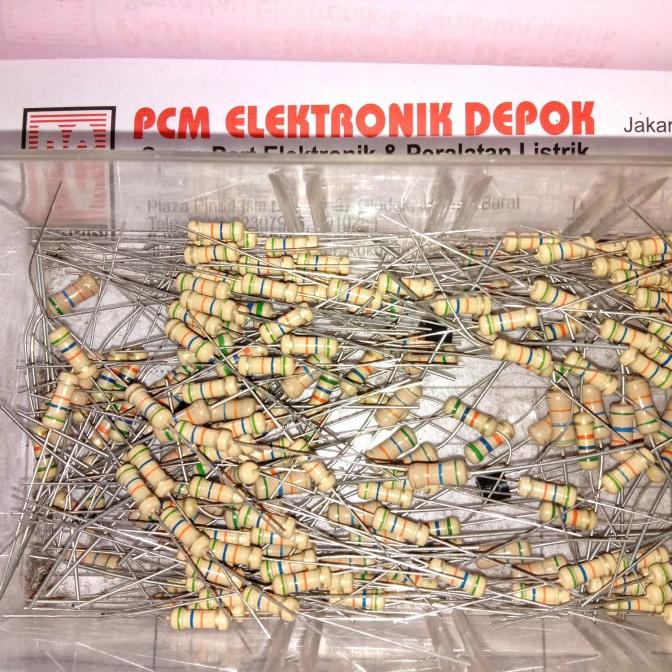 R 56k ohm 56 Kohm 1/2w 1pax isi 500pcs pcmelektrob9090 dijamin