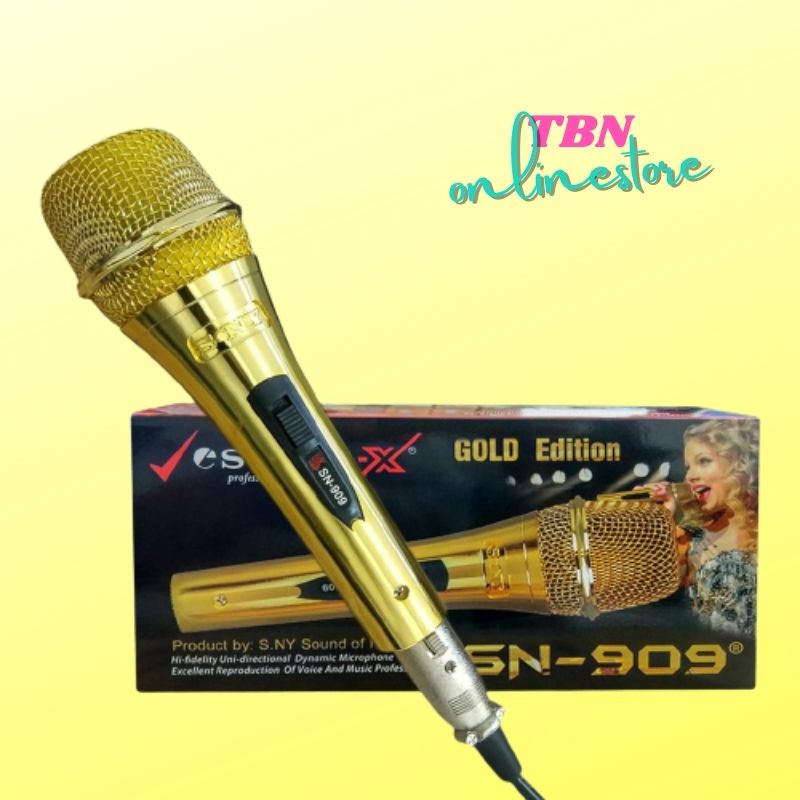 Mic Kabel SONY X SN-909 GOLD / BLACK / SILVER EDITION