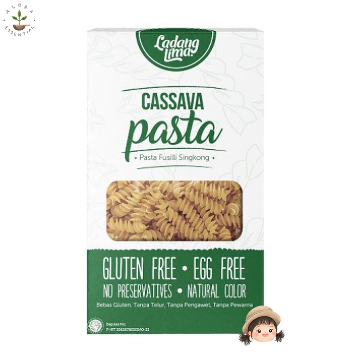 Ladang Lima Cassava Pasta Gluten Free 100Gram