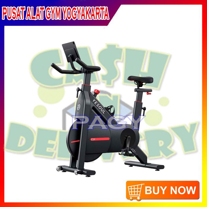 Alat Fitness Sepeda Statis Spinning Bike C1H YESOUL Alat Olahraga Gowes Sepeda Fitness Gym Murah